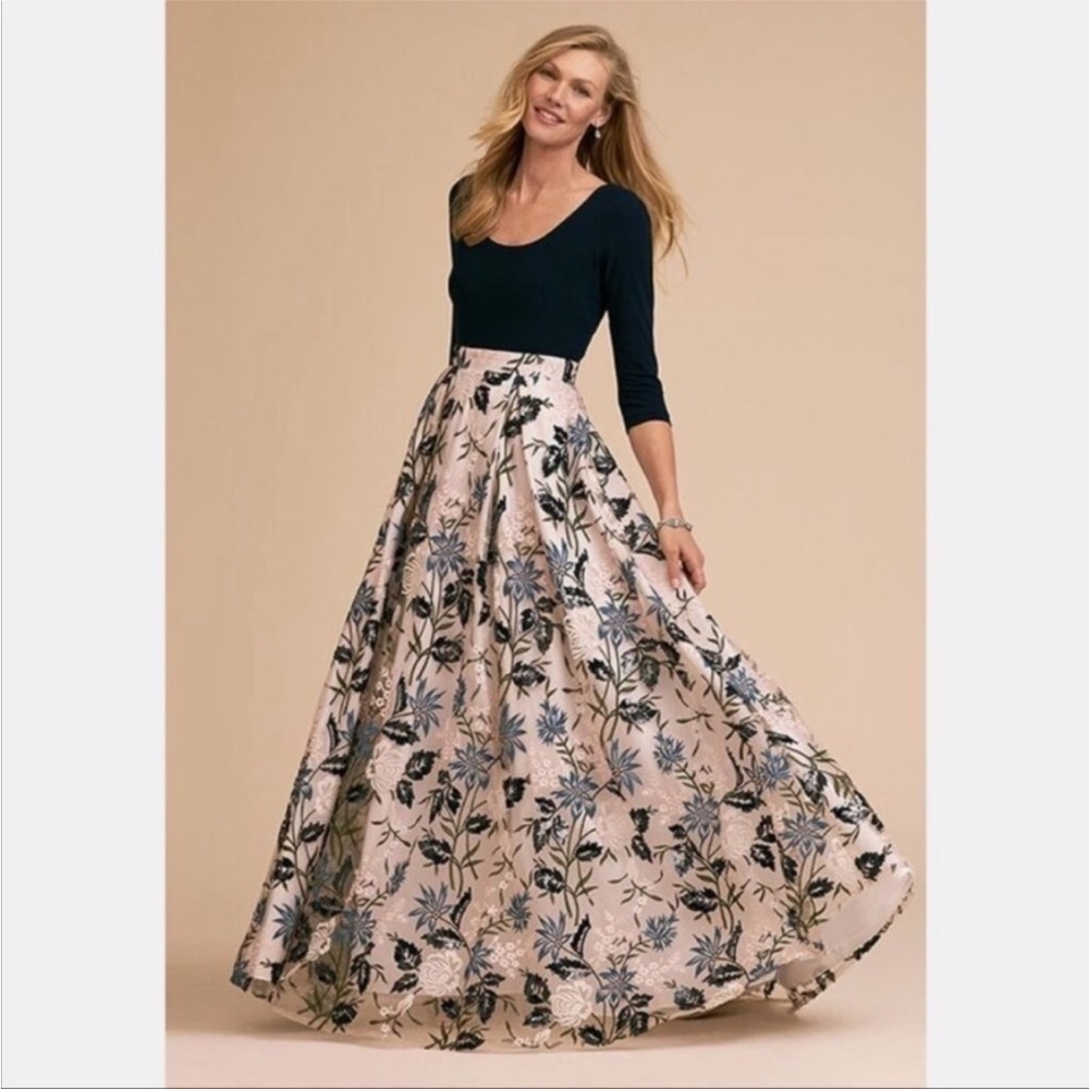 BHLDN Gianni Floral Mother of the Bride Dress Size 10 NWT